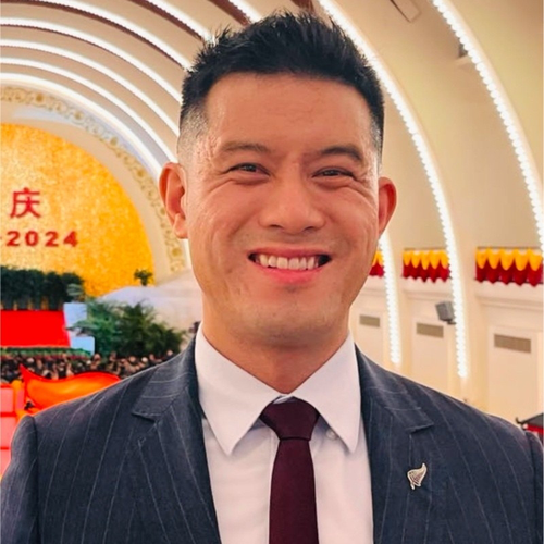 Wilson Chau (Deputy Consul-General at NZ Consulate General in Shanghai)